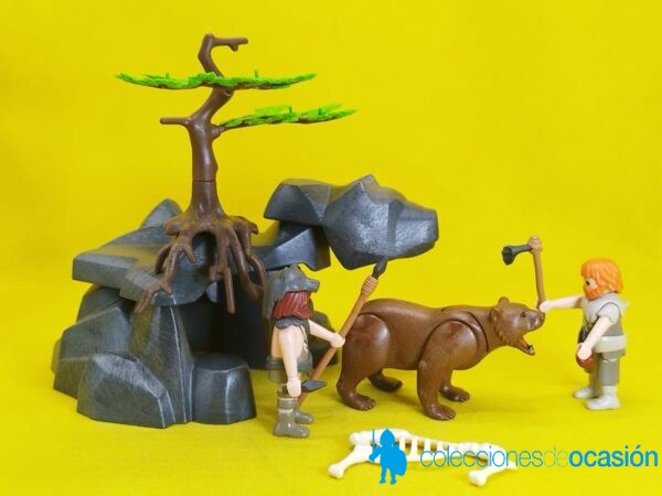 Playmobil Guarida de oso prehistórico REF 5103 - Imagen 3