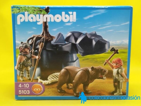 Playmobil Guarida de oso prehistórico REF 5103