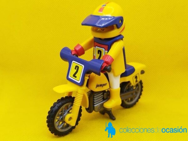 Playmobil Motorista de motocross jumper Nº 2