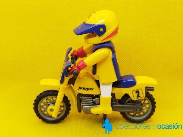 Playmobil Motorista de motocross jumper Nº 2 - Imagen 2