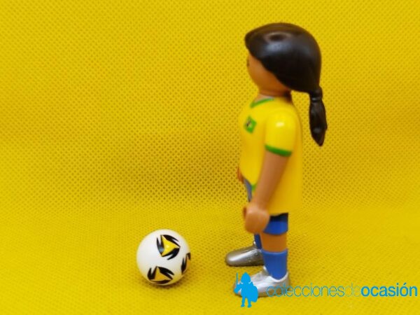 Playmobil Mujer futbolista de la selección de Brasil - Imagen 2