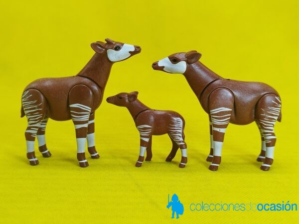 Playmobil Okapis con cría REF 6643 - Imagen 2