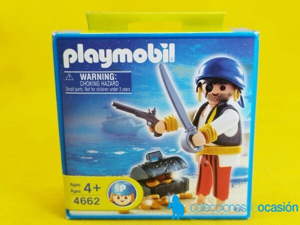 Playmobil Pirata con cofre special REF 4662 (Edición americana)
