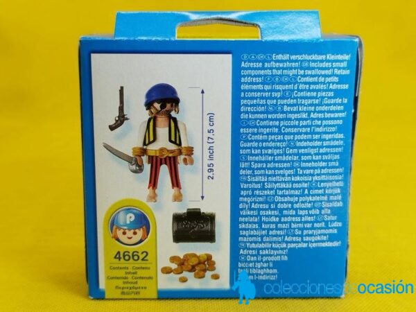 Playmobil Pirata con cofre special REF 4662 (Edición americana) - Imagen 5