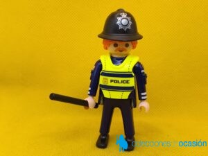 Playmobil Policía inglés con chaleco reflectante, bobby