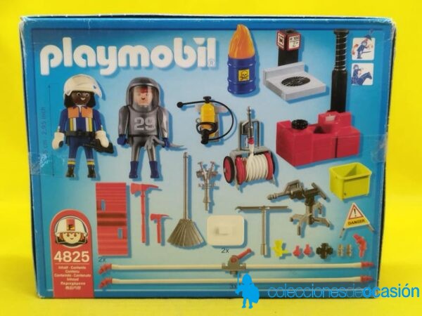 Playmobil Bomberos con bomba de agua REF 4825 - Imagen 7