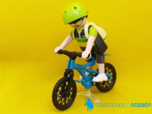 Playmobil Ciclista con bici de montaña