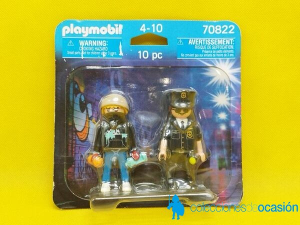 Playmobil Duo pack Policía y grafitero REF 70822
