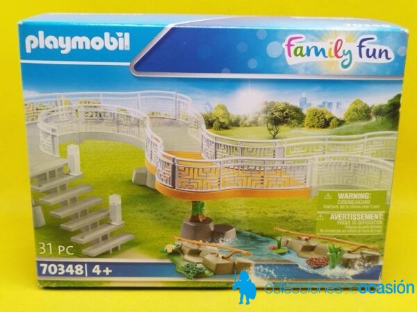 Playmobil Extensión de plataforma de observación de Zoo REF 70348