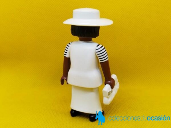 Playmobil Mujer vintage, señora de época con falda blanca - Imagen 3