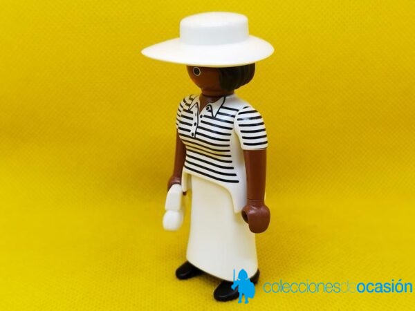 Playmobil Mujer vintage, señora de época con falda blanca - Imagen 2