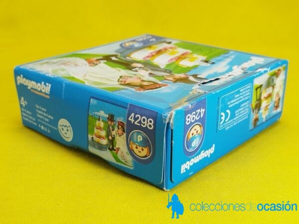 Playmobil Novios con tarta nupcial y velo REF 4298 - Imagen 4