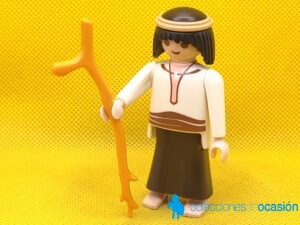 Playmobil Pastor, aldeano para Belén, campesino medieval