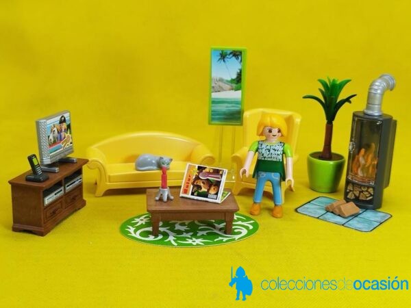 Playmobil Salón con chimenea REF 5308 - Imagen 2