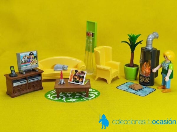 Playmobil Salón con chimenea REF 5308 - Imagen 3