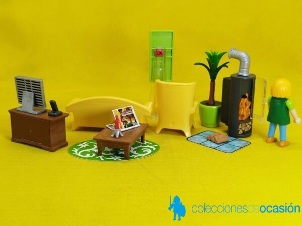 Playmobil Salón con chimenea REF 5308 - Imagen 4
