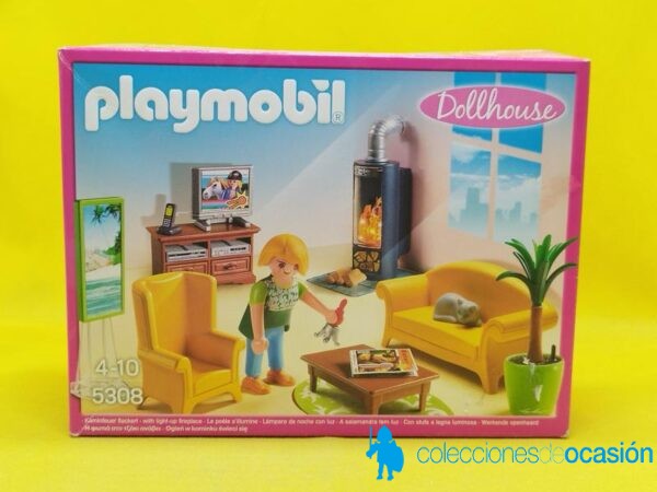 Playmobil Salón con chimenea REF 5308