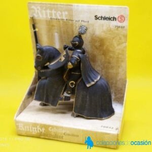 Schleich Caballero negro de torneo REF 70032