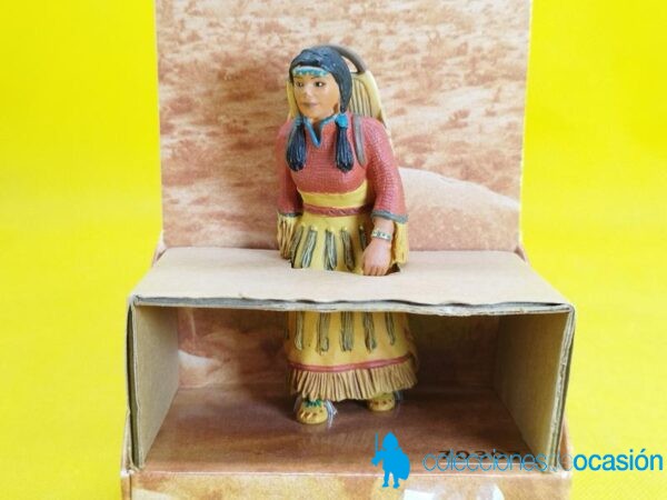 schleich mujer india con bebe REF 70307
