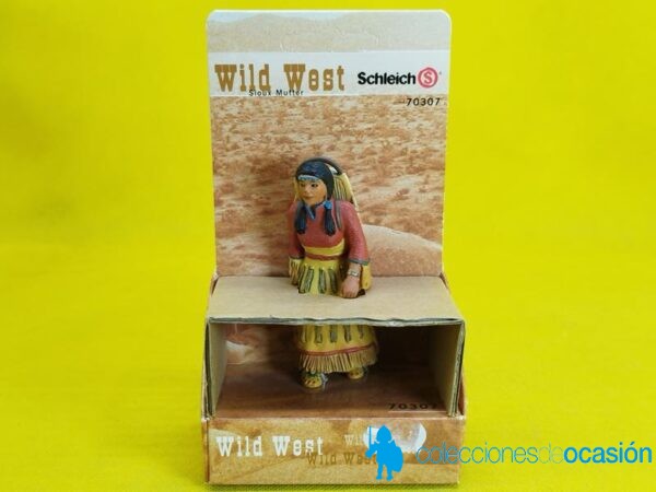 schleich mujer india con bebe REF 70307 - Imagen 2