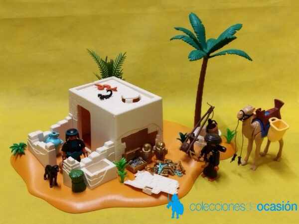 Playmobil Casa Egipcia, escondite de los ladrones de tumbas REF 4246 - Imagen 2