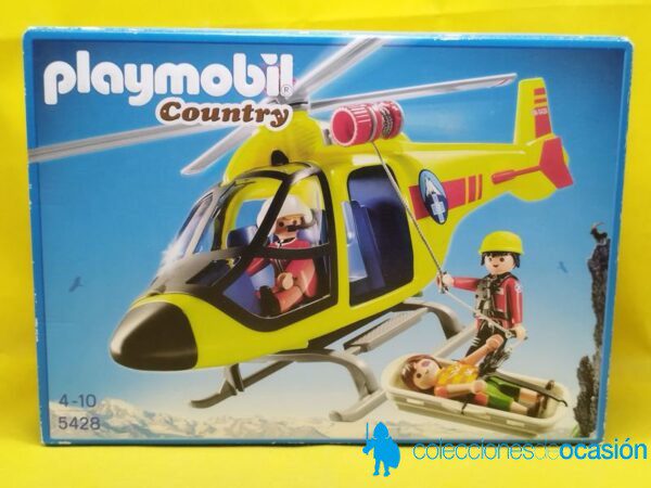Playmobil Helicóptero de rescate de montaña REF 5428