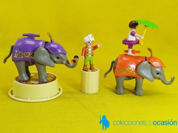 Niños con crías de elefante REF 4235 - Imagen 3