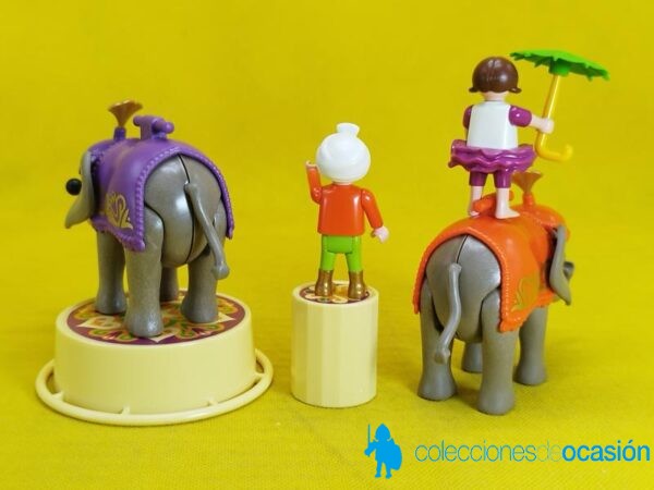 Niños con crías de elefante REF 4235 - Imagen 4