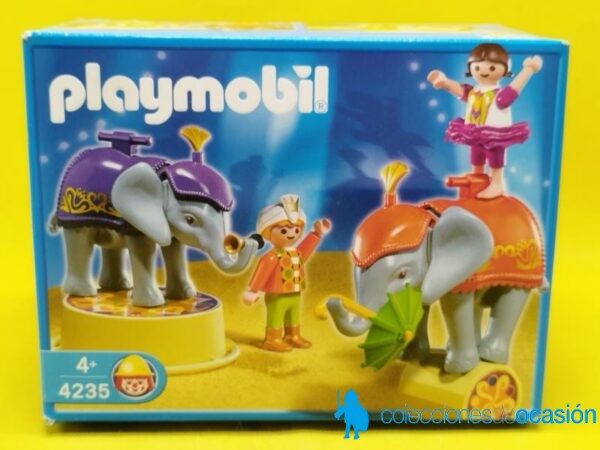 Niños con crías de elefante REF 4235