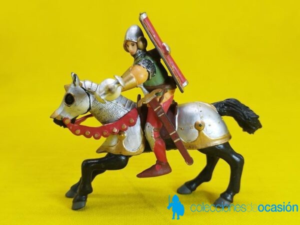 Papo soldado medieval a caballo - Imagen 2