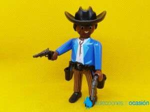 Playmobil Pistolero negro, vaquero, cowboy
