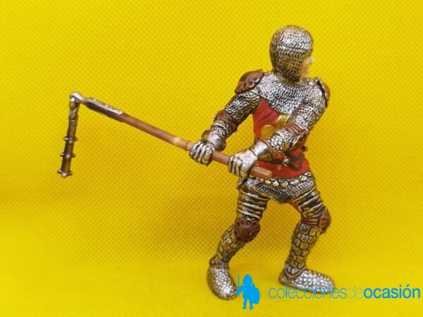 Schleich Soldado medieval con porra tridente REF 70022 - Imagen 2
