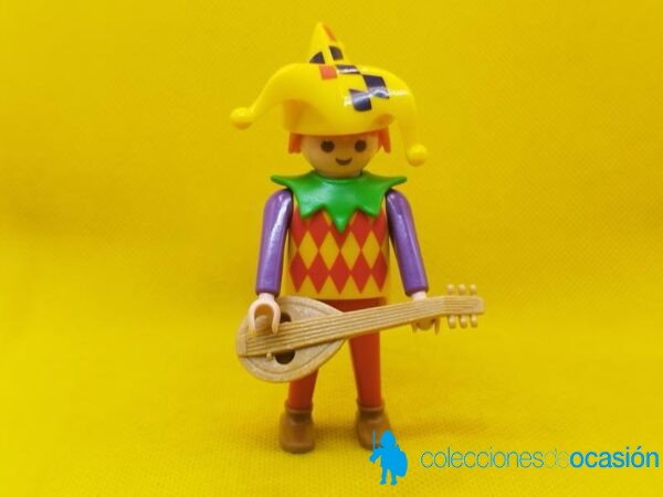Playmobil Bufón medieval, juglar, arlequín