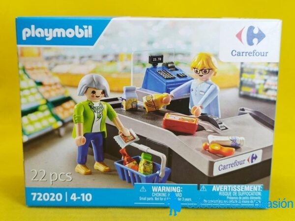 Playmobil Caja de Carrefour REF 72020