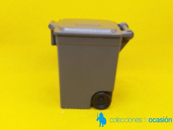 Playmobil Contenedor de basura gris, accesorio - Imagen 2
