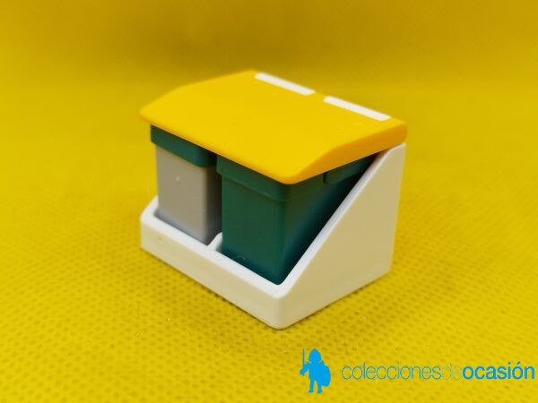 Playmobil Cubos de reciclaje, accesorios