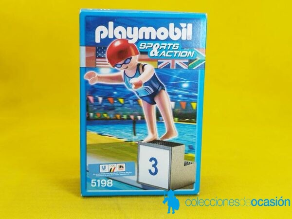 Playmobil Deporte olímpico, Natación REF 5198, caja nueva sin abrir