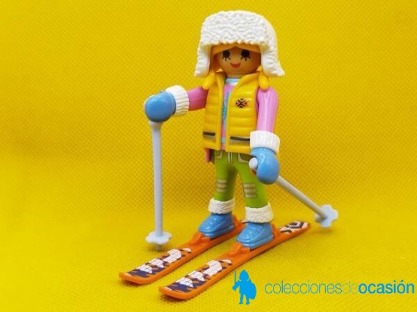 Playmobil Esquiadora con gorro