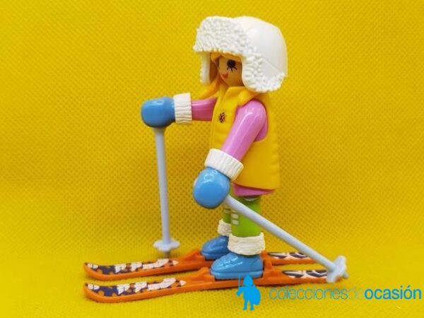 Playmobil Esquiadora con gorro - Imagen 2