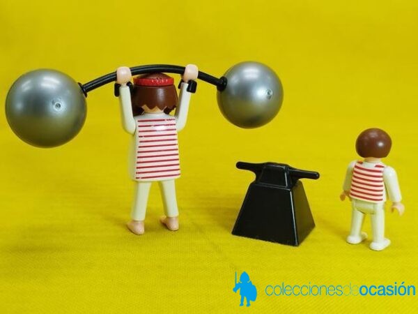 Playmobil Forzudo de circo con aprendiz - Imagen 4