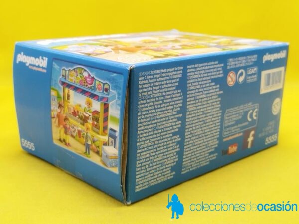 Playmobil Kiosco de dulces REF 5555, puesto de golosinas - Imagen 10
