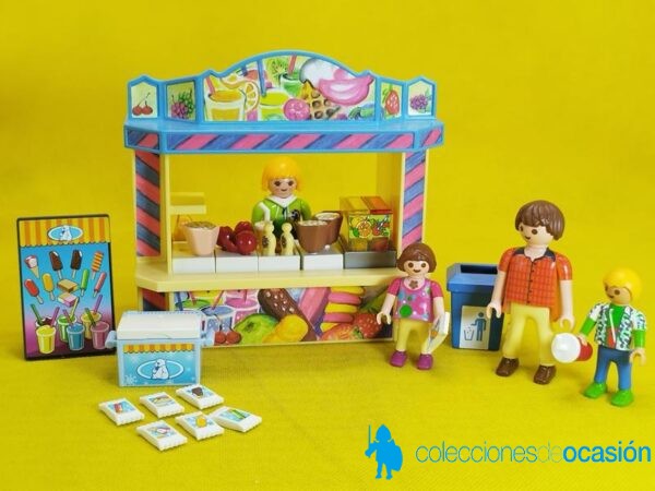 Playmobil Kiosco de dulces REF 5555, puesto de golosinas - Imagen 3