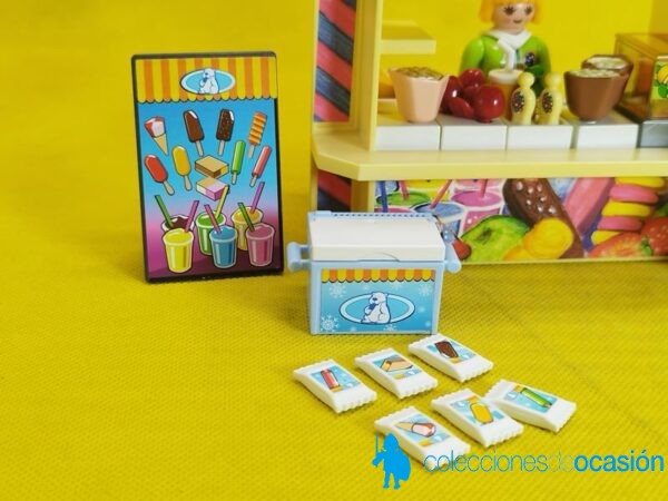 Playmobil Kiosco de dulces REF 5555, puesto de golosinas - Imagen 4