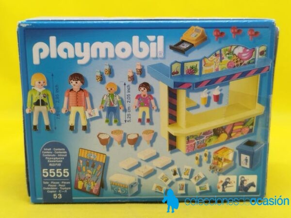 Playmobil Kiosco de dulces REF 5555, puesto de golosinas - Imagen 8