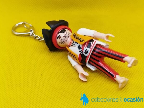 Playmobil Llavero de pirata descalzo con parche - Imagen 2