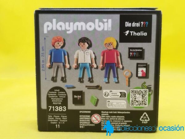 Playmobil Los tres detectives Thalia REF 71383 - Imagen 2