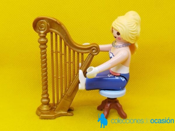Playmobil Mujer con arpa, arpista - Imagen 3