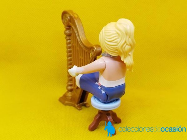 Playmobil Mujer con arpa, arpista - Imagen 4