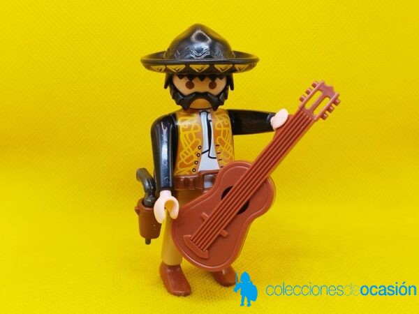 Playmobil Músico mexicano con guitarra, figura del oeste