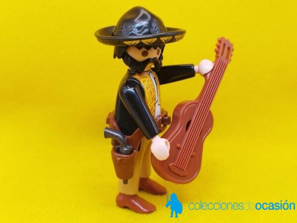 Playmobil Músico mexicano con guitarra, figura del oeste - Imagen 2